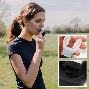 portable lung breathing trainer – compact respiratory exerciser